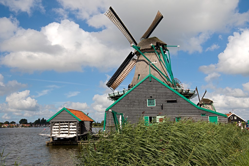 zaanse schans zaandam hdr zaanstad erfgoed unesco erfgoedlijst museum molens molen Albert Heijn attractie klompen polder